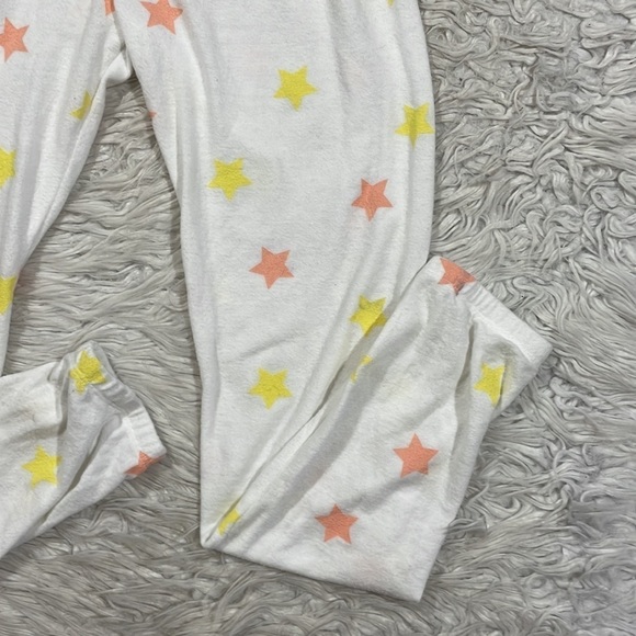 Wildfox Star Graphic Baggy Fleece Lounge High Rise Joggers - Picture 8 of 10